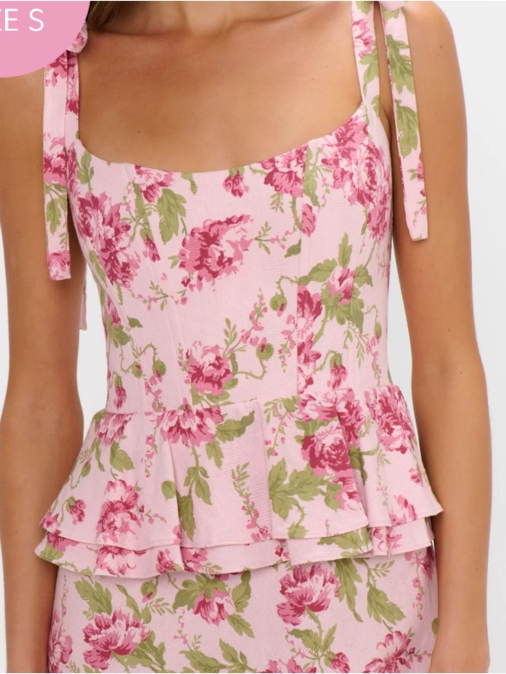 Show Me Your Mumu Pauline Peplum Dress - Picture 5 of 14